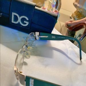 Dolce & Gabbana clear glasses